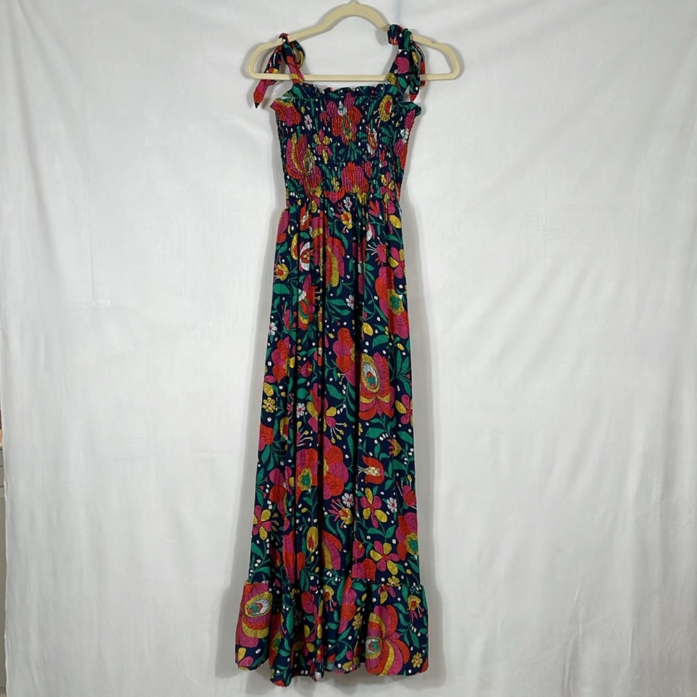 Summersalt Silky Luxe Smocked Maxi Dress Size XS - Picture 4 of 12